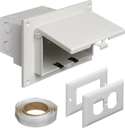 arlington electrical outlet boxes|Arlington outside outlet box.